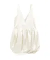 Jw Anderson Rolled Hemline Cami Dress In White