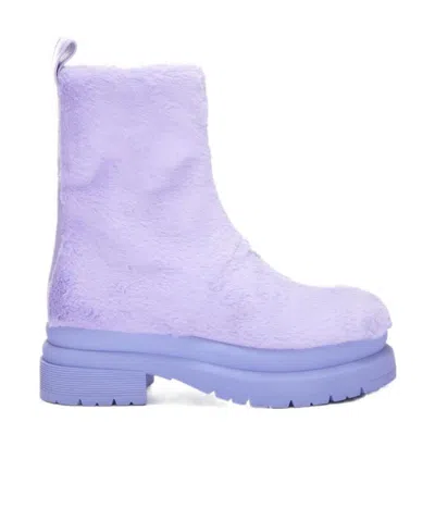 JW ANDERSON ROUND HEAD AND ANKLE BOOTS