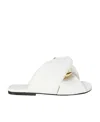 Jw Anderson Round-headed Slippers In White
