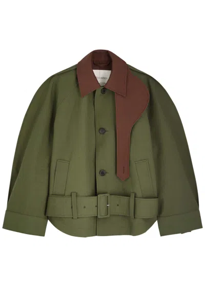 Jw Anderson Rounded Blouson Cotton Jacket