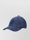 Jw Anderson Anchor Logo Denim Baseball Cap