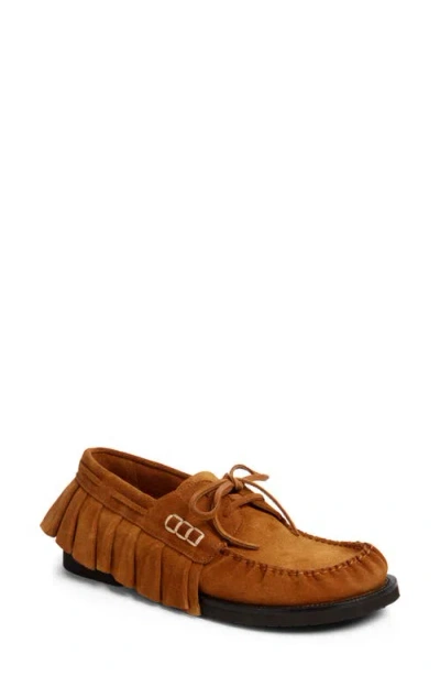 Jw Anderson Ruffle Loafer In Multi
