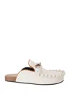 Jw Anderson J. W. Anderson Ruffle Loafer W Slipper In Off White