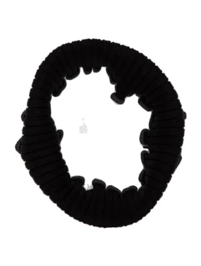 Pre-owned Jw Anderson Ruffle Snood In Black/grey