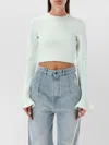 Jw Anderson J.w. Anderson Cropped Ruffled Sleeve Jumper