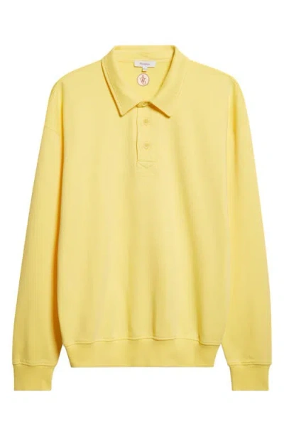 JW ANDERSON JW ANDERSON RUGBY LONG SLEEVE POLO SWEATSHIRT