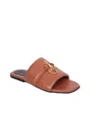 Jw Anderson Embellished Open Toe Flat Sole Mules
