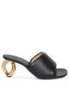 Jw Anderson Open-toe High-heeled Sandals In Black