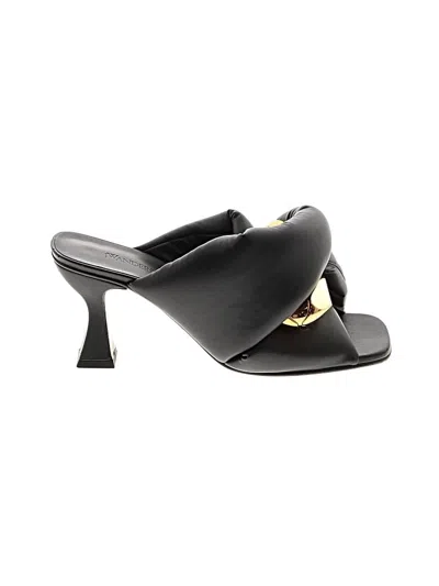 Pre-owned Jw Anderson Sandals In Black