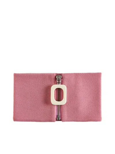 Jw Anderson Scarf In Pink