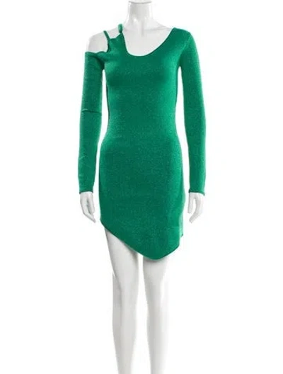 Pre-owned Jw Anderson Scoop Neck Mini Dress