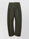 Jw Anderson Seam Trousers Twisted Seams In Green
