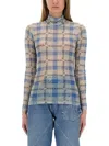 Jw Anderson J. W. Anderson Fitted Turtleneck With All-over Logo Print
