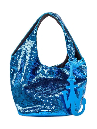 Jw Anderson Sequin Mini Shopper Bag