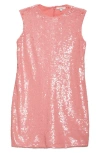 Jw Anderson Mini Abito In Cotone Decorato  Donna In Pink