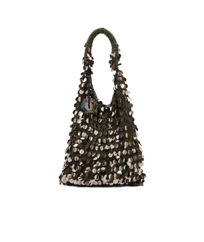 JW ANDERSON JW ANDERSON SEQUIN EMBELLISHED TOTE BAG