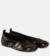 Jw Anderson Sequined Ballet Flats