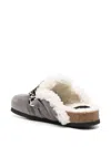 Jw Anderson Buckle-detail Suede Loafers