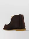 Jw Anderson Shearling-lined Suede Boots