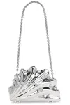 Jw Anderson Silver Shell Clutch