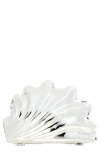 Jw Anderson Silver Shell Clutch In Silver 910