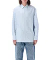 Jw Anderson Men's Oxford Shirt In Lightblue
