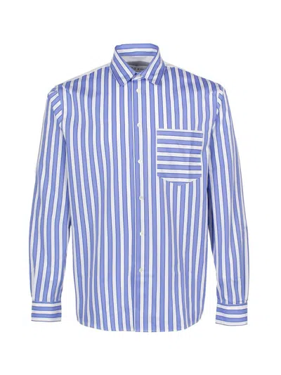 Jw Anderson Shirts In Blue+white
