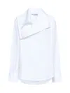 Jw Anderson Woman Shirt White Size Xs Cotton In White