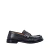 Jw Anderson Brogues With Round Toe And Penny Strap In Black