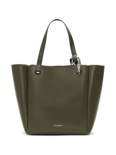 Jw Anderson Shopping Bags In Green