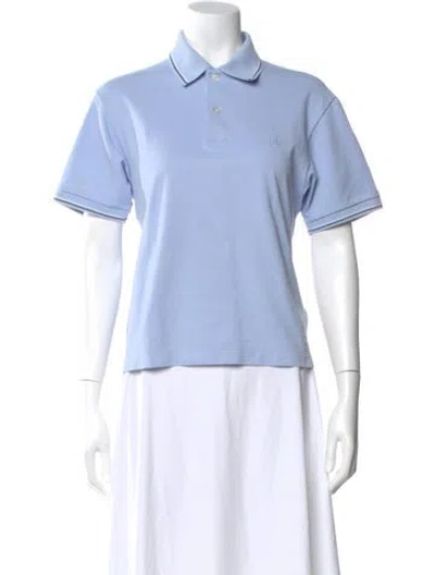 Pre-owned Jw Anderson Short Sleeve Polo In Blue
