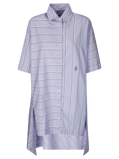 Jw Anderson J. W. Anderson Chemisier Dress In Blue