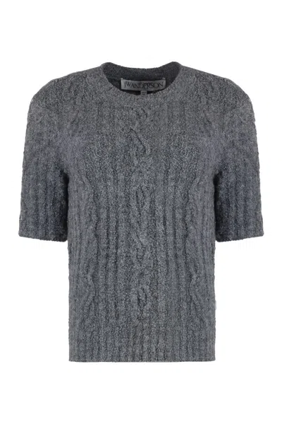 JW ANDERSON JW ANDERSON SHORT SLEEVE SWEATER