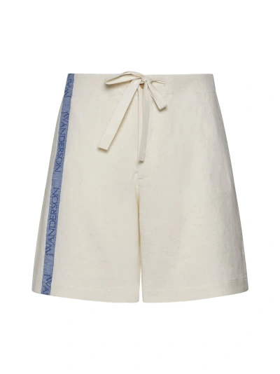 Jw Anderson Shorts In Off White