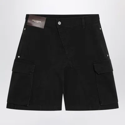 JW ANDERSON JW ANDERSON SHORTS WITH BRAIDED PATCH POCKETS