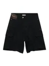 Jw Anderson Black Solid Shorts In Black