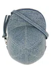 Jw Anderson Shoulder Bag Cap In Denim