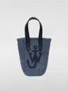 Jw Anderson J.w.anderson 'mini Belt' Shopping Bag In Blue