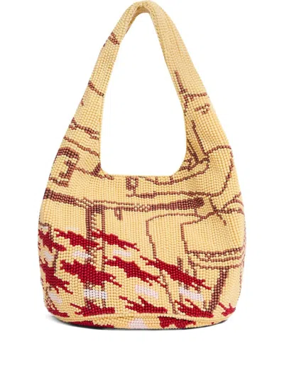 JW ANDERSON JW ANDERSON SHOULDER BAG WITH BEADED DESIGN