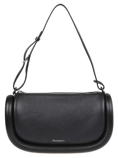 Jw Anderson J.w. Anderson Shoulder Bags In Nero Neri E Grigi