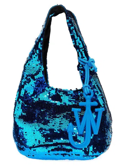 JW ANDERSON JW ANDERSON SEQUIN MINI SHOPPER BAG