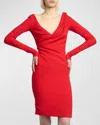 Jw Anderson Dresses In Bright Red