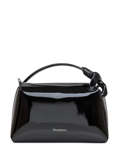 Jw Anderson Corner Bag In Black