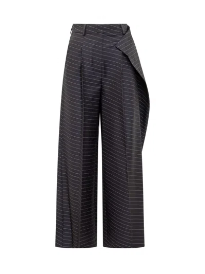 Jw Anderson J.w. Anderson Side Panel Trousers In Navy