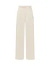 Jw Anderson Side Logo Panel Pants In Cream