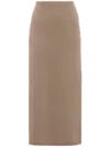 Jw Anderson Beige Tube Midi Skirt