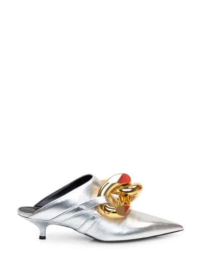 Jw Anderson Silver Chain Pumps