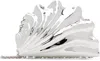 Jw Anderson Silver Shell Clutch In 910 Silver