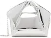 Jw Anderson J. W. Anderson Handbag With Flap Magnetic Closure In 910 Silver