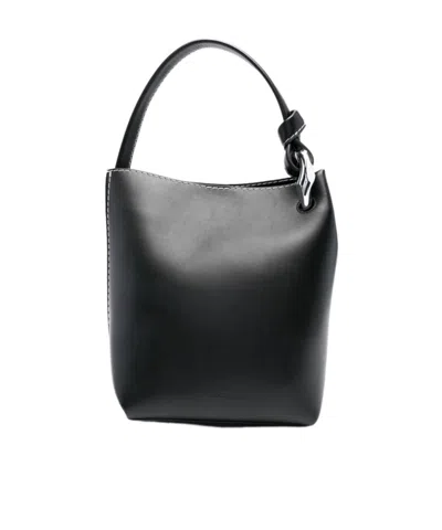 Jw Anderson Single-handle Handbag In Black
